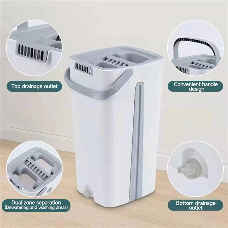 Household Flat Mop and Bucket Set high quality