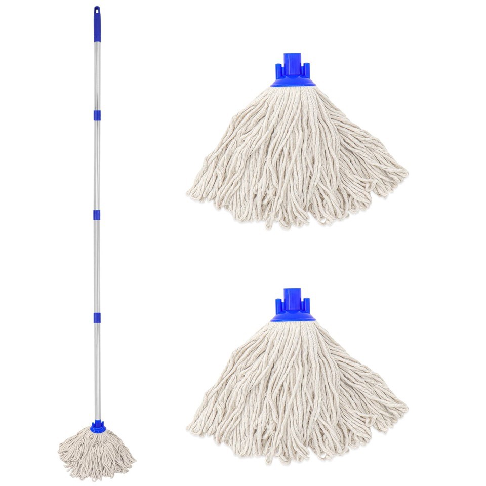 Cotton String Screw On Mop Replacement Head factory