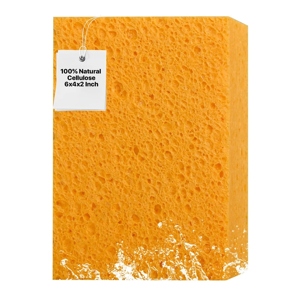 Sponges selulosa semulajadi yang besar