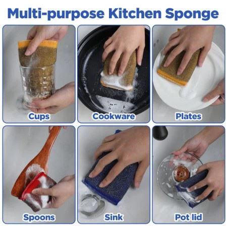 Steel Wool Scrubber Dish Sponges factory